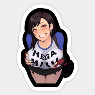 Tifa's Mega Milk Sticker